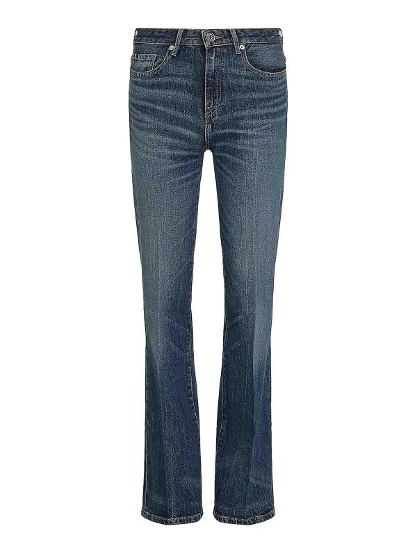 Tommy Hilfiger Jean Bootcut - Bleu