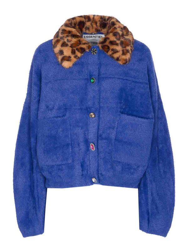 Essentiel Antwerp Veste Casual - Bleu