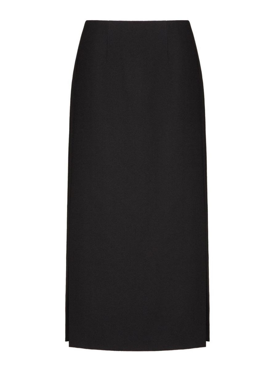 Valentino Garavani Jupe Midi - Noir