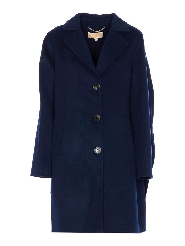 Michael Michael Kors Manteau Court - Bleu