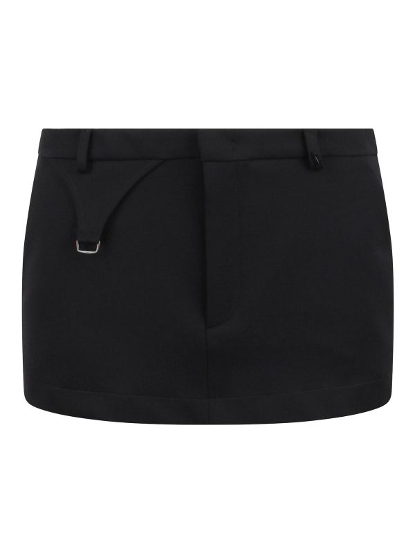 Ssheena Jupe Midi - Noir