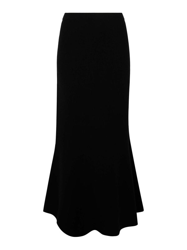 D. Exterior Jupe Midi - Noir