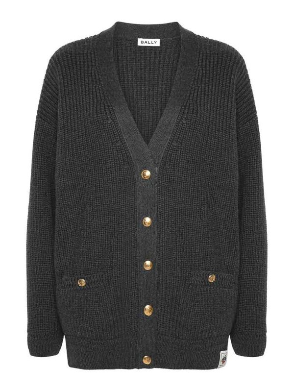 Bally Pull Col Rond - Gris