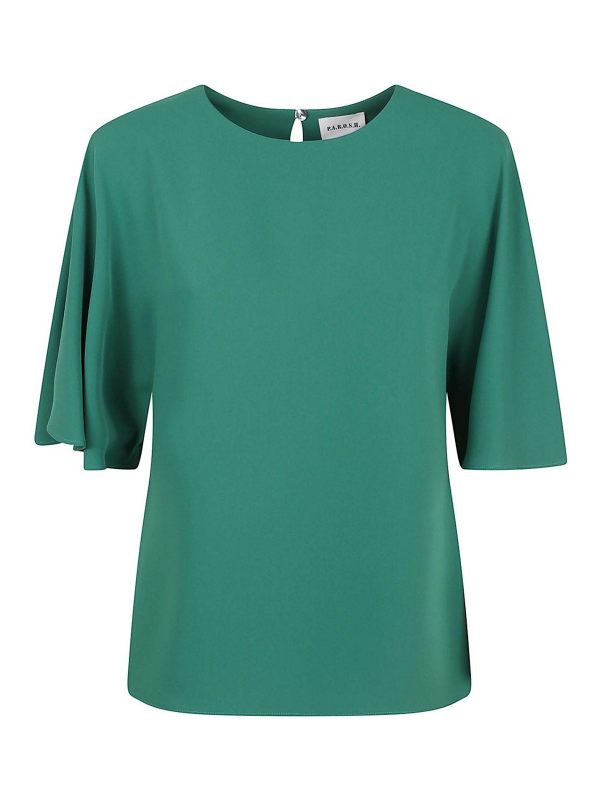 P. A.R. O.S. H. Blouse - Vert Foncé
