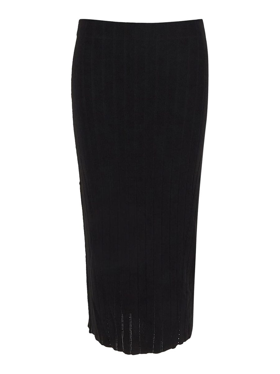 Jacquemus Jupe Midi - Noir