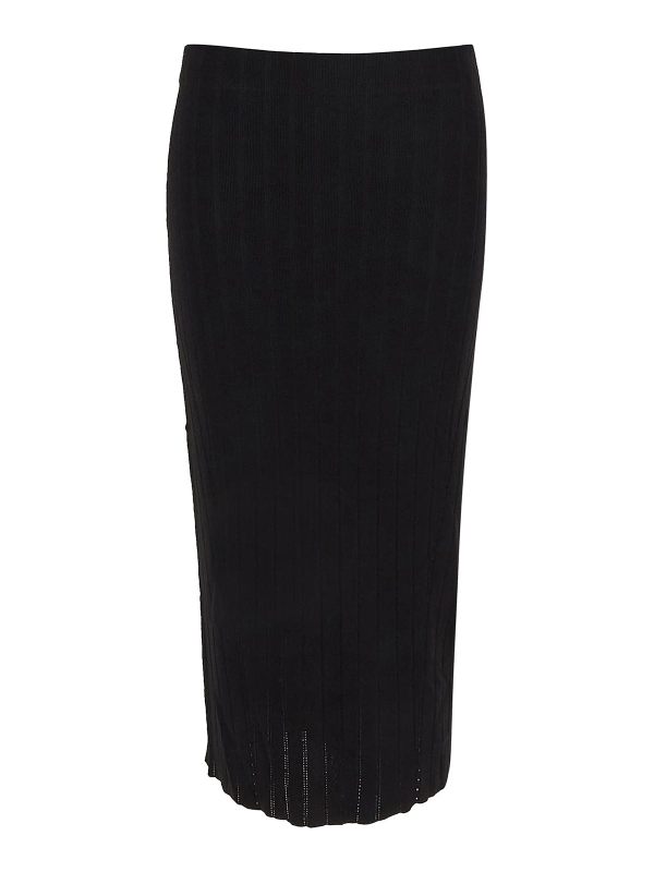 Jacquemus Jupe Midi - Noir