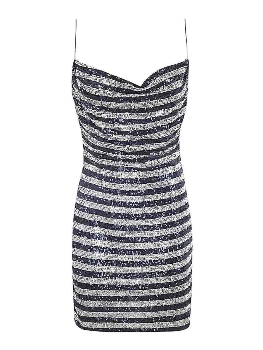 Balmain Robe Courte - Bleu