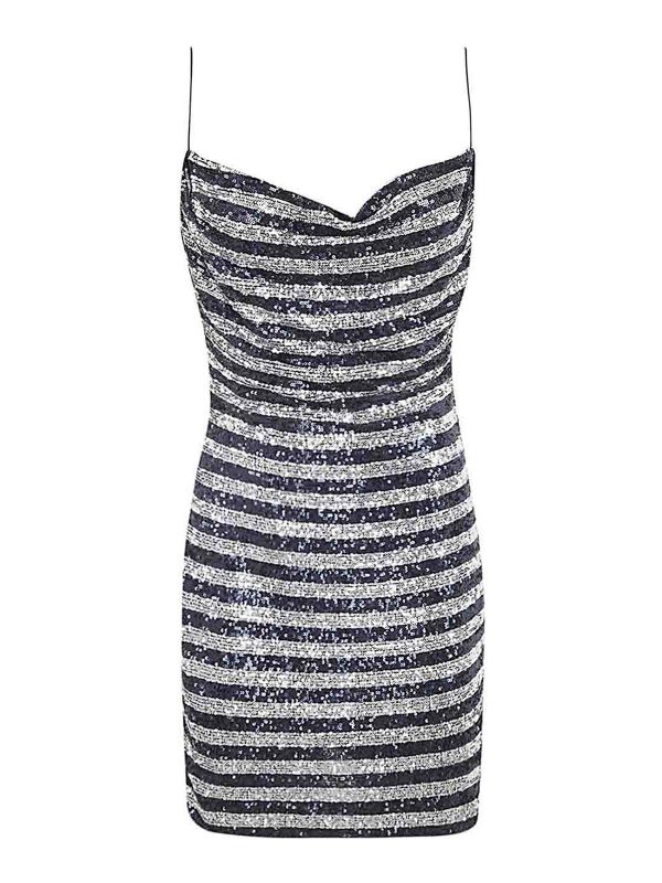 Balmain Robe Courte - Bleu