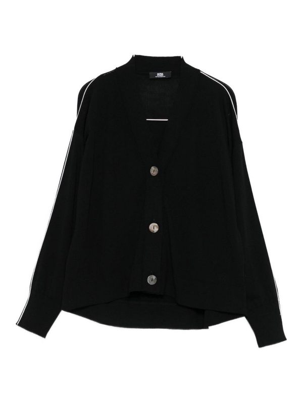 Alpha Studio Pull À Col V - Noir