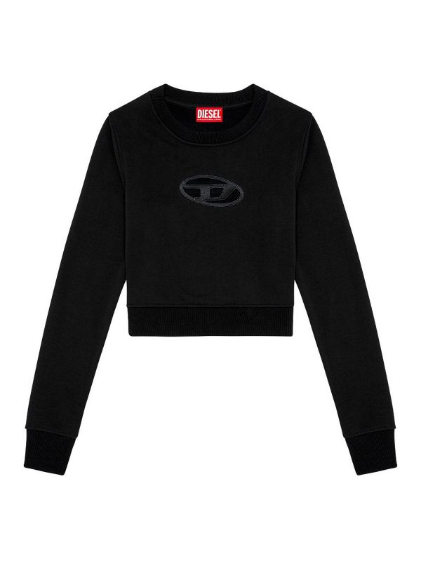 Diesel Pull Col Rond - Noir