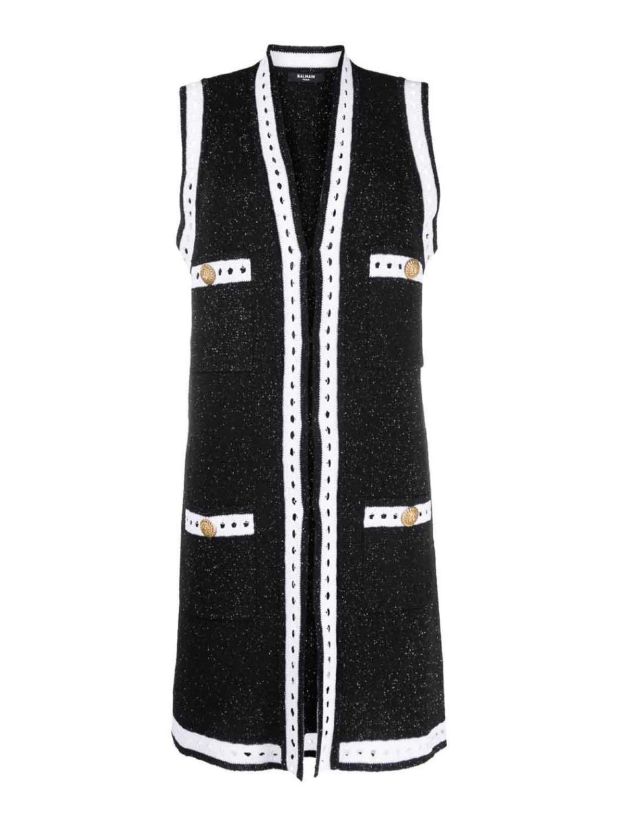 Balmain Cardigan - Noir
