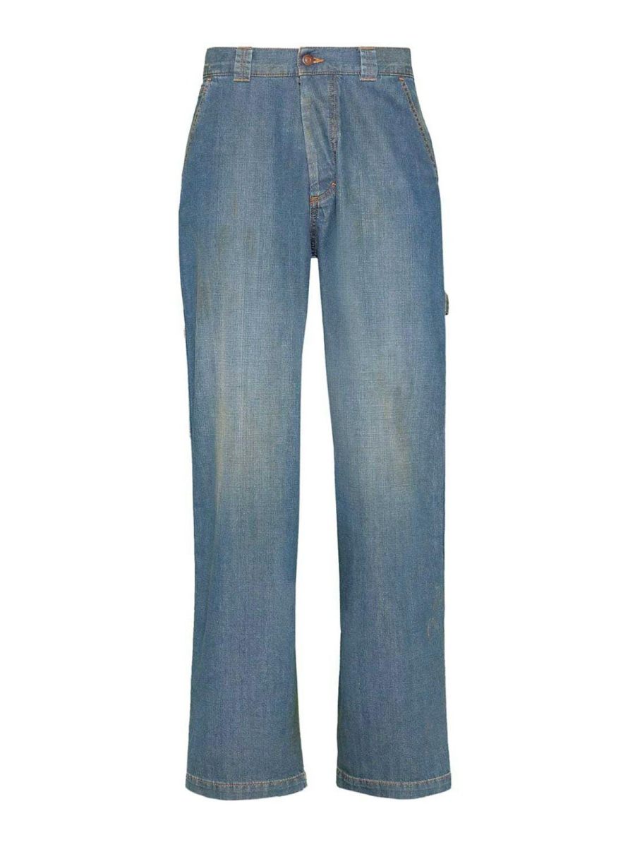 Maison Margiela Jean Droit - Bleu