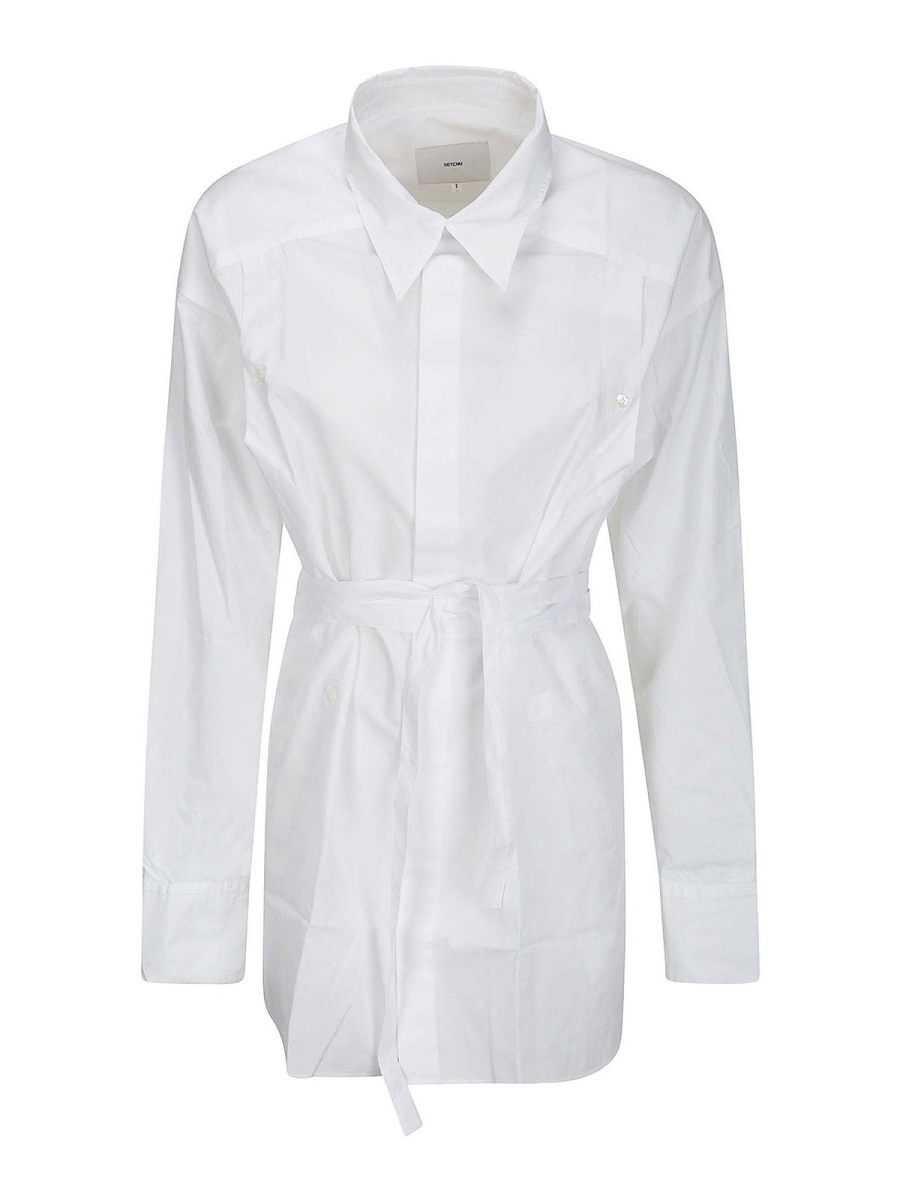 Setchu Chemise - Blanc