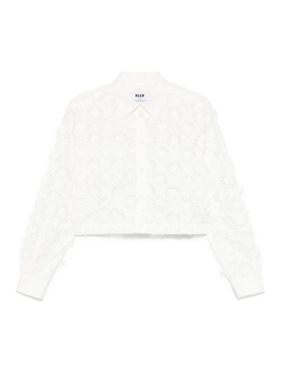 M. S.G. M. Chemise - Blanc