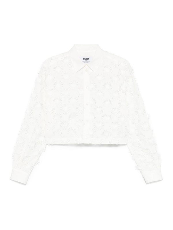 M. S.G. M. Chemise - Blanc