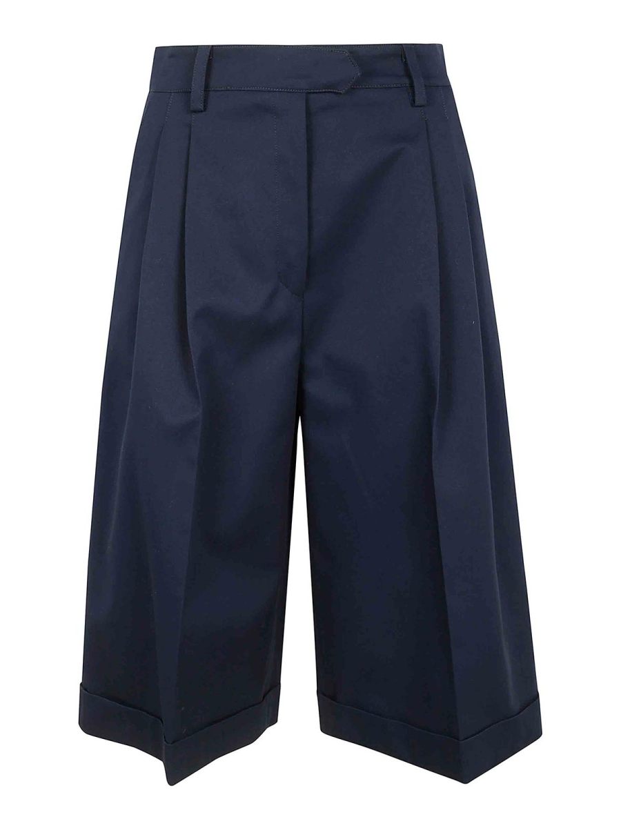 Federica Bonifaci Pantalons Décontractés - Bleu