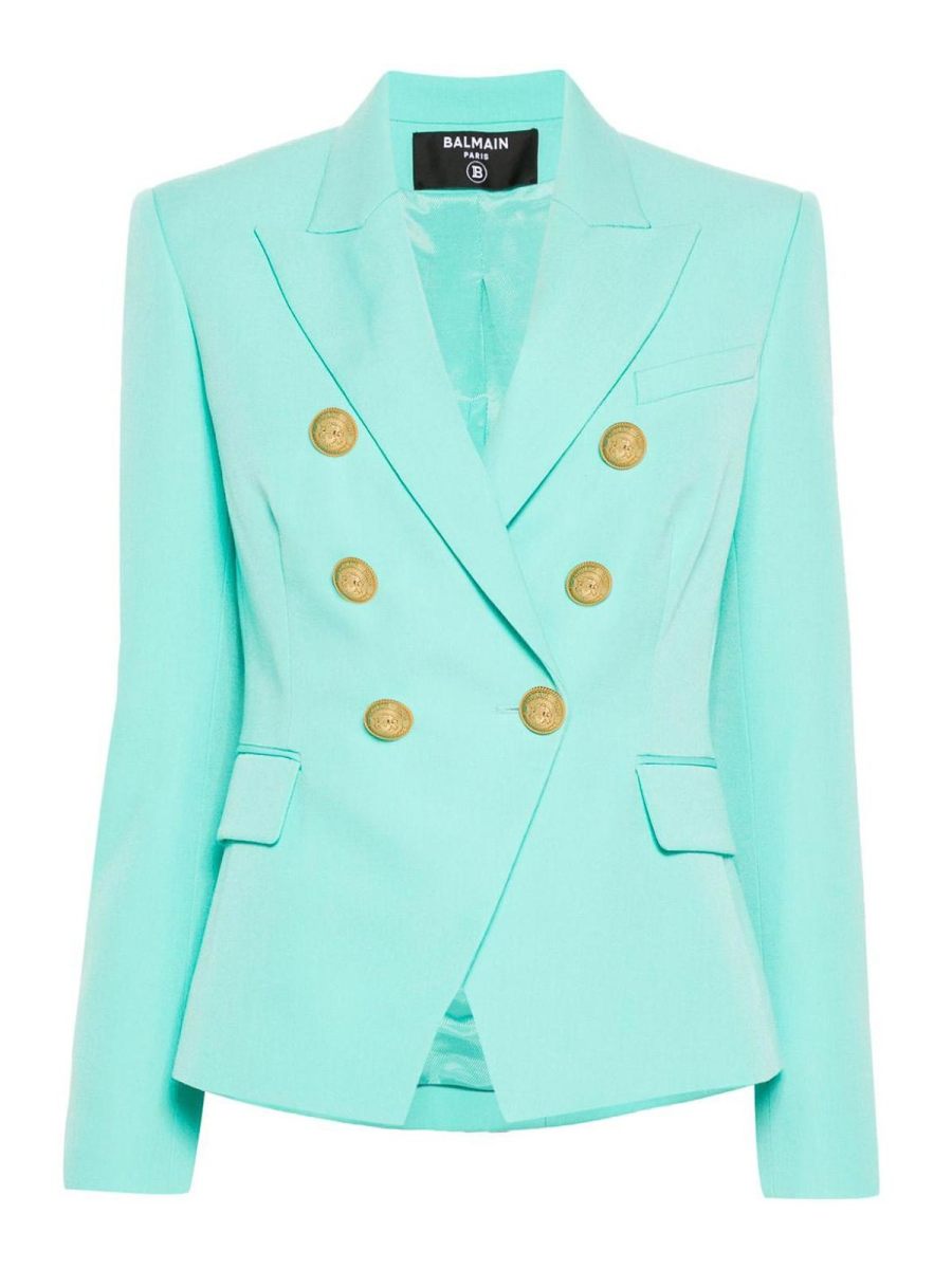 Balmain Veste Casual - Vert