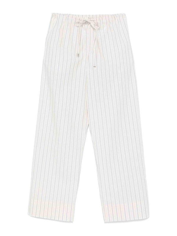 The Row Pantalons Décontractés - Blanc
