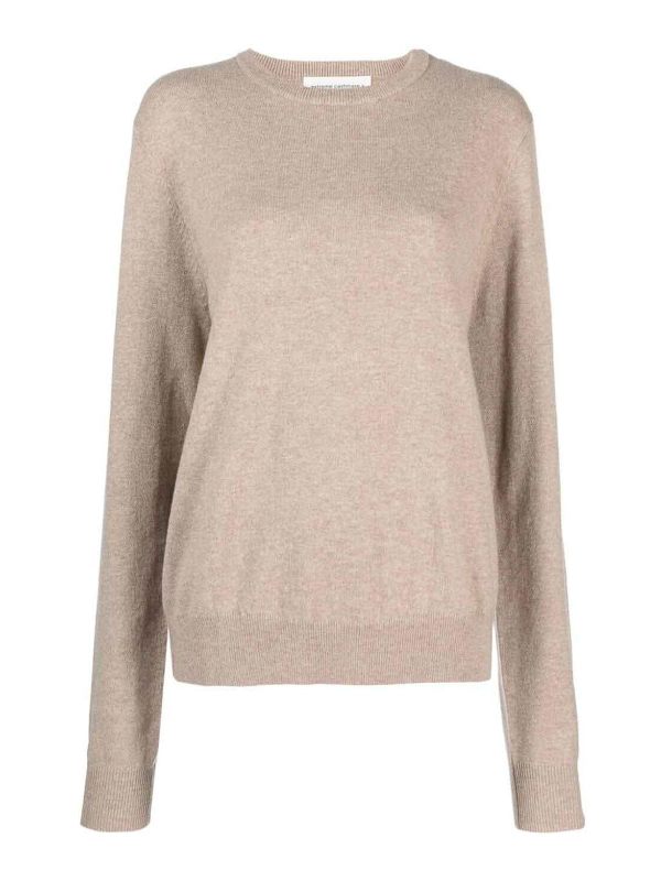 Extreme Cashmere Pull Col Rond - Beig