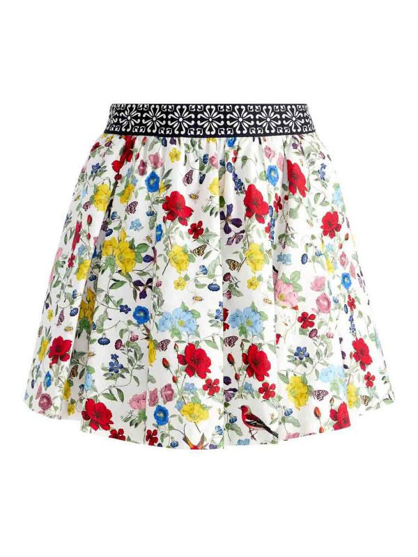 Alice+Olivia Jupe Midi - Multicolore