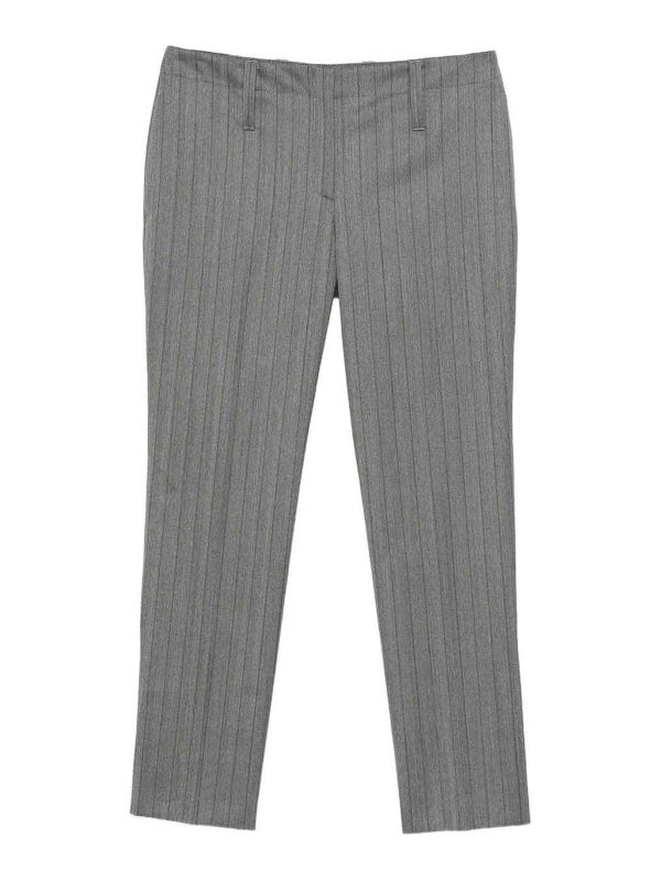 Alexander Mcqueen Pantalons Décontractés - Gris