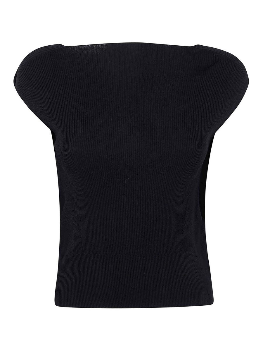 Liviana Conti Pull Col Rond - Noir