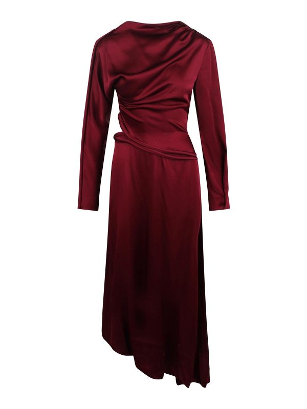 Victoria Beckham Maxi Robe - Rouge