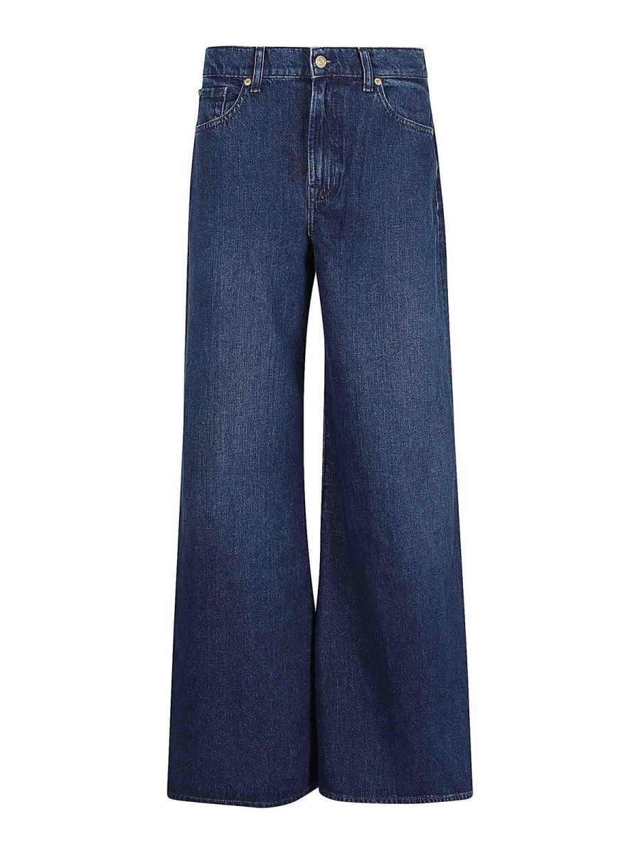7 For All Mankind Jean Bootcut - Bleu