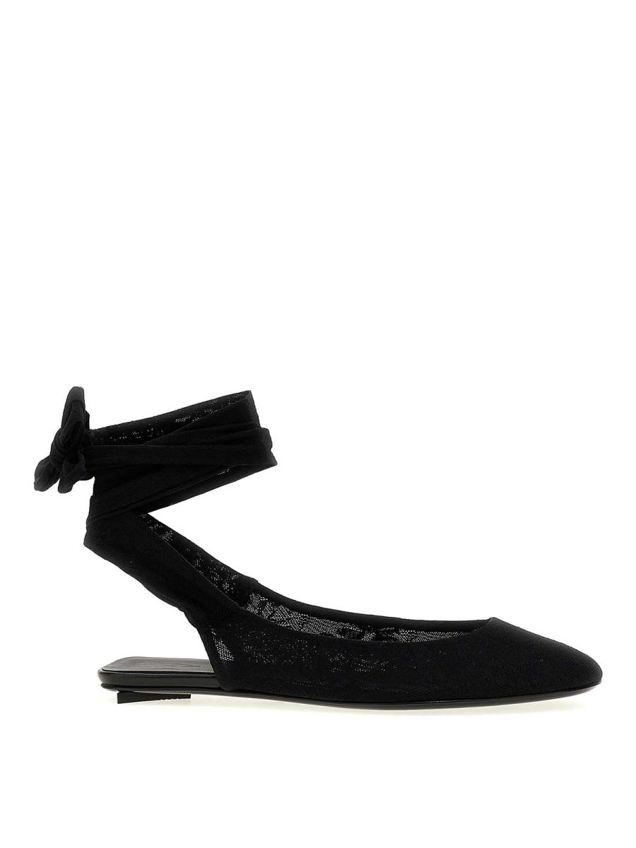 The Attico Ballerines - Noir