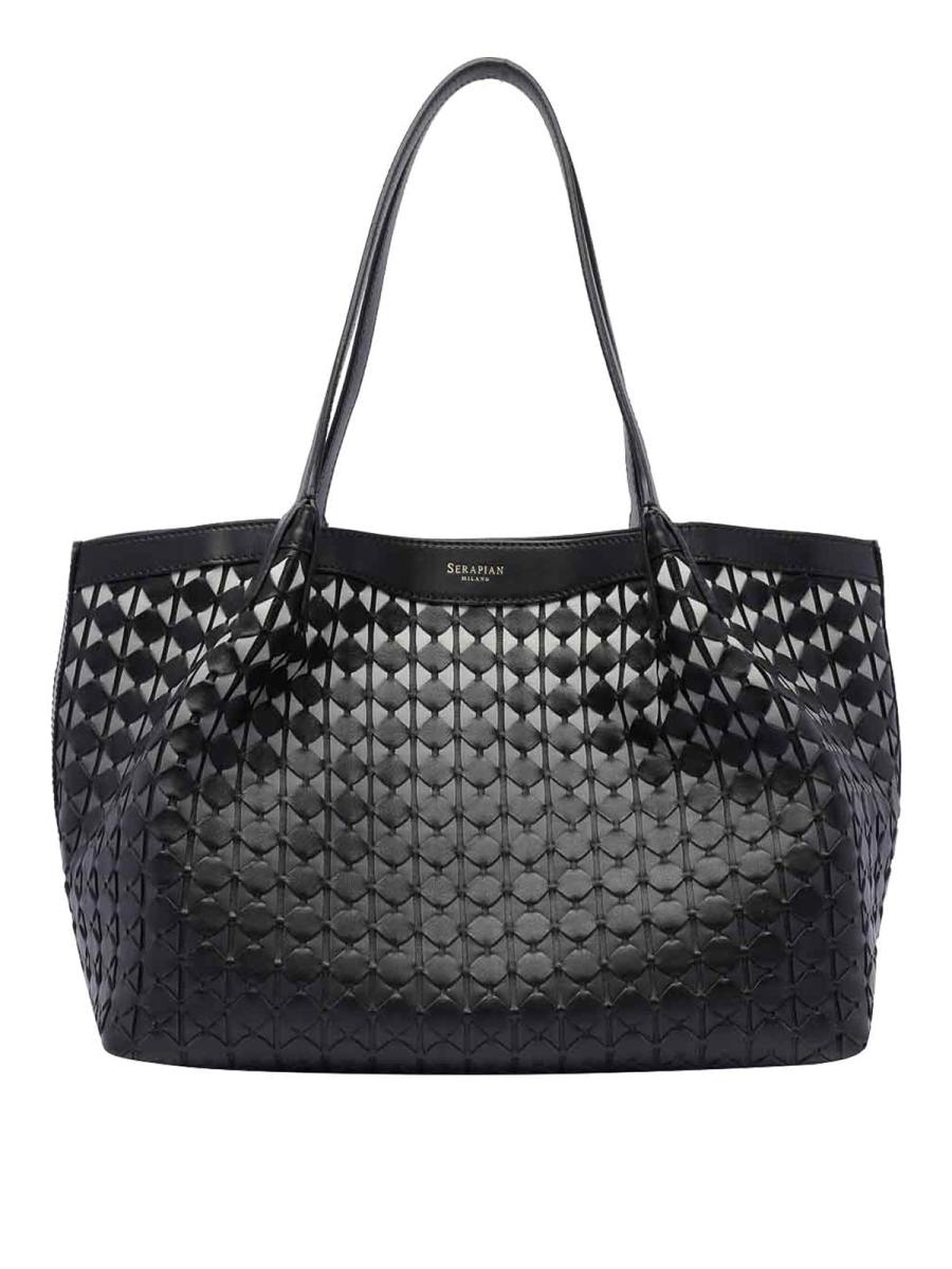 Serapian Sac Cabas - Noir