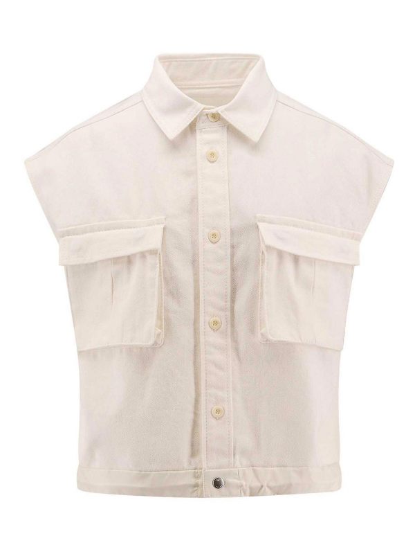 Sacai Chemise - Blanc