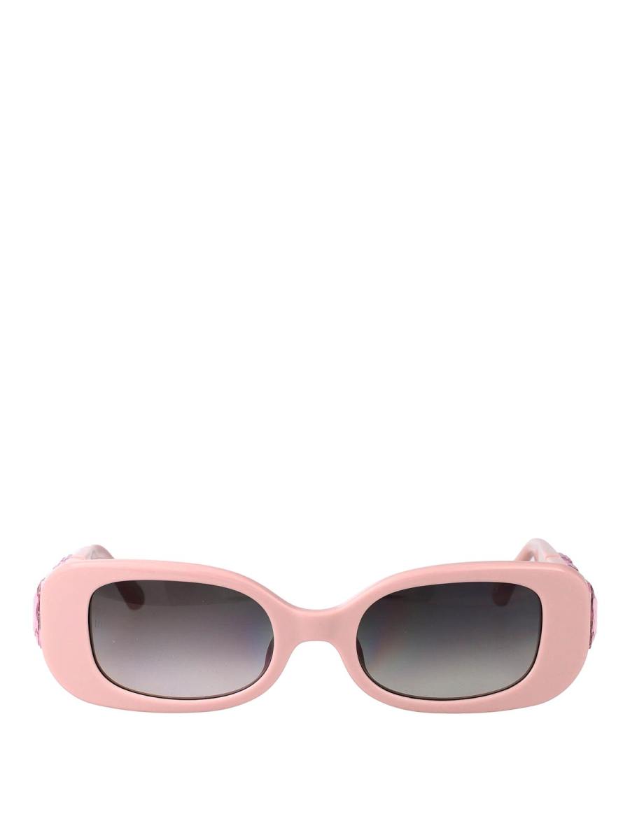 Linda Farrow Lunettes De Soleil - Couleur Chair