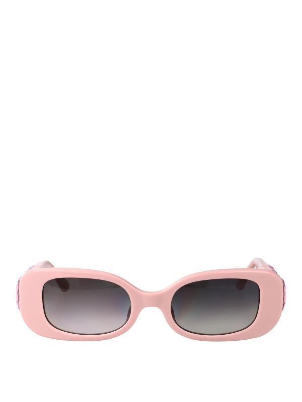 Linda Farrow Lunettes De Soleil - Couleur Chair