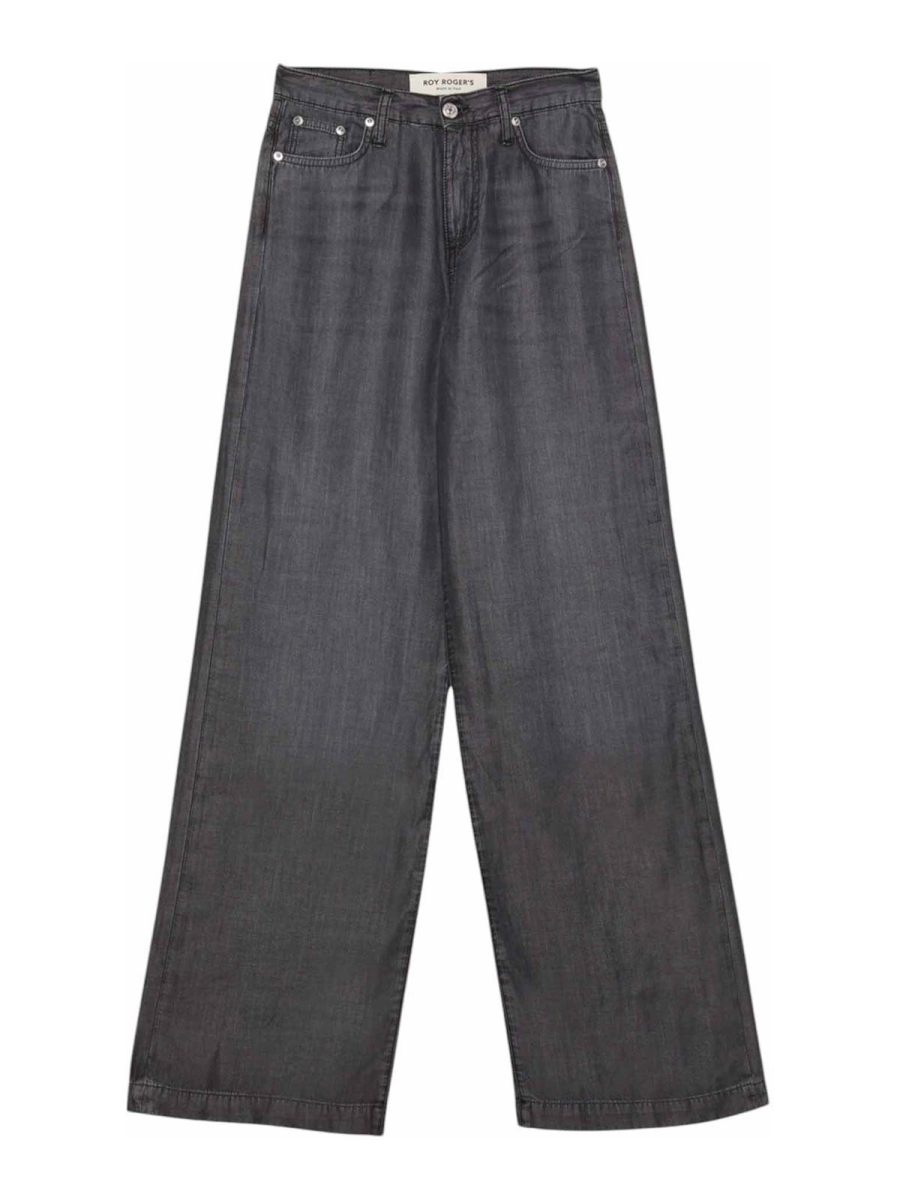 Roy Roger's Pantalons Décontractés - Noir