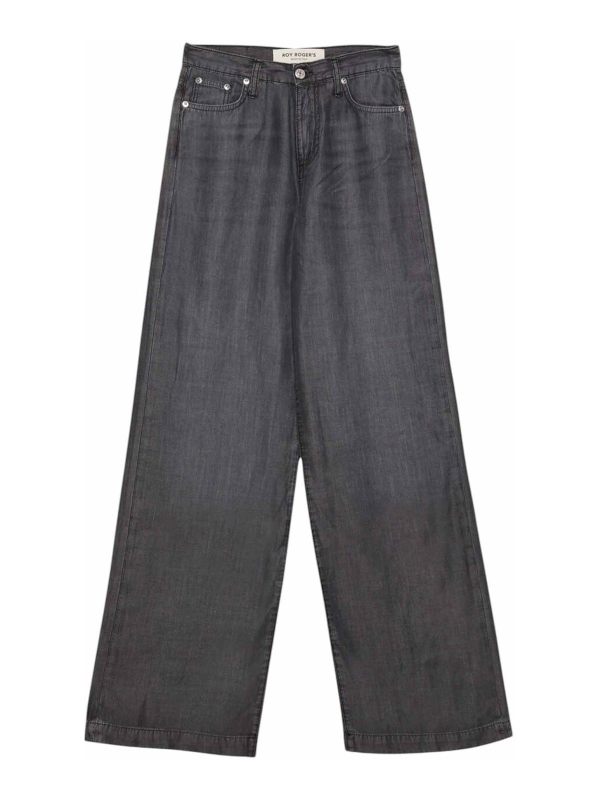 Roy Roger's Pantalons Décontractés - Noir