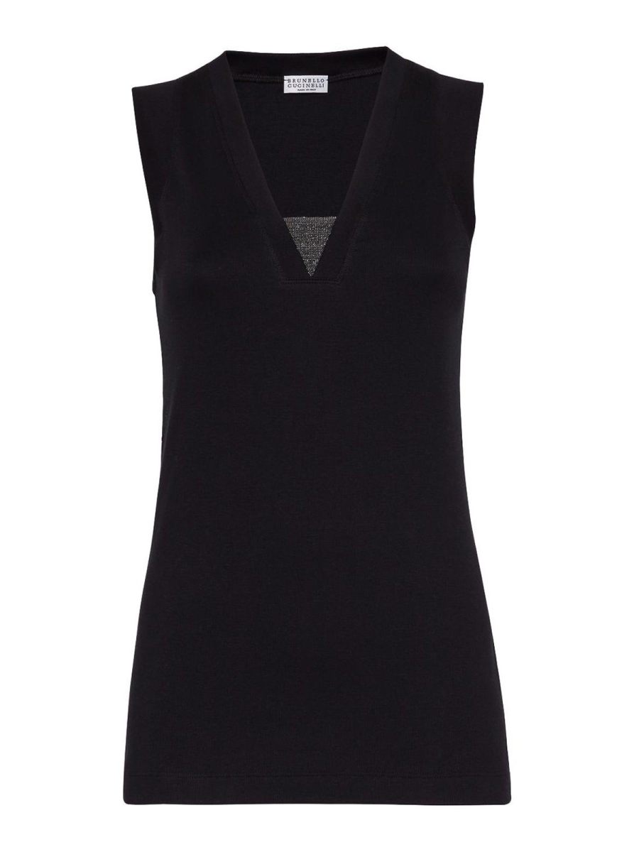 Brunello Cucinelli Top - Noir