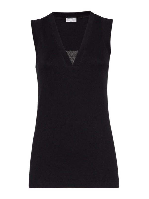 Brunello Cucinelli Top - Noir