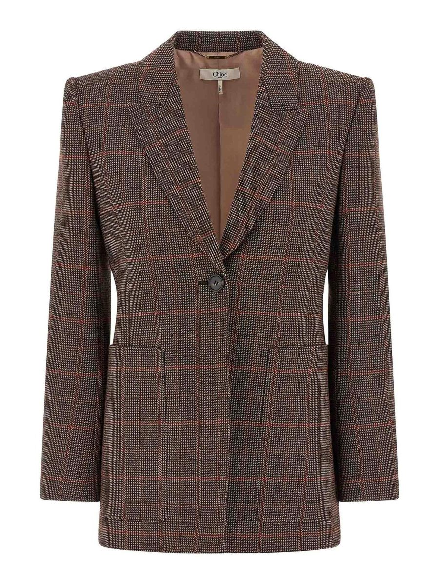 Chloe' Blazer - Marron