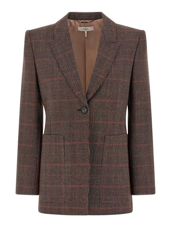 Chloe' Blazer - Marron