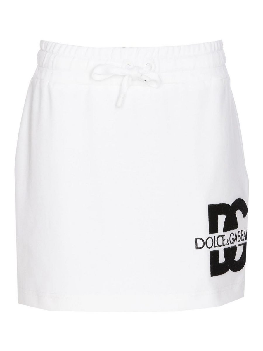 Dolce & Gabbana Mini Jupe - Blanc
