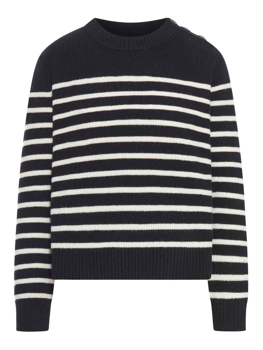 Roberto Collina Pull Col Rond - Noir
