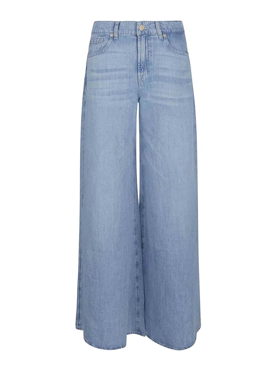 7 For All Mankind Jean Bootcut - Bleu
