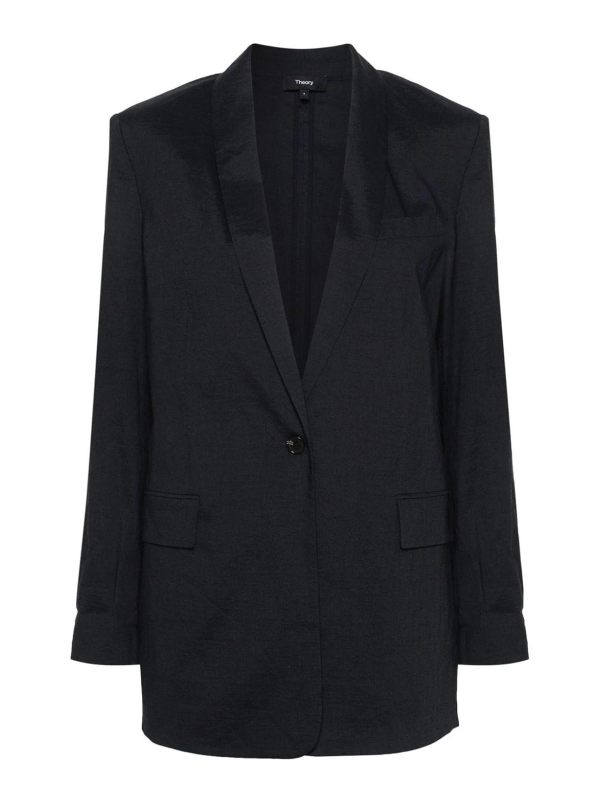 Theory Blazer - Bleu