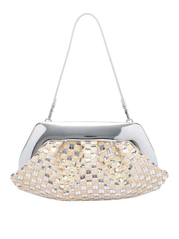 Themoirè Sac Cabas - Argent