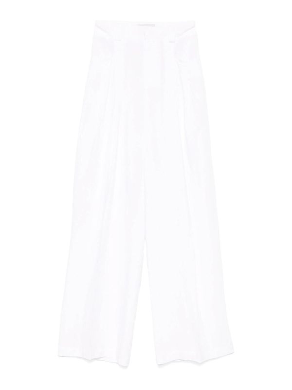 Ermanno Firenze Pantalons Décontractés - Blanc