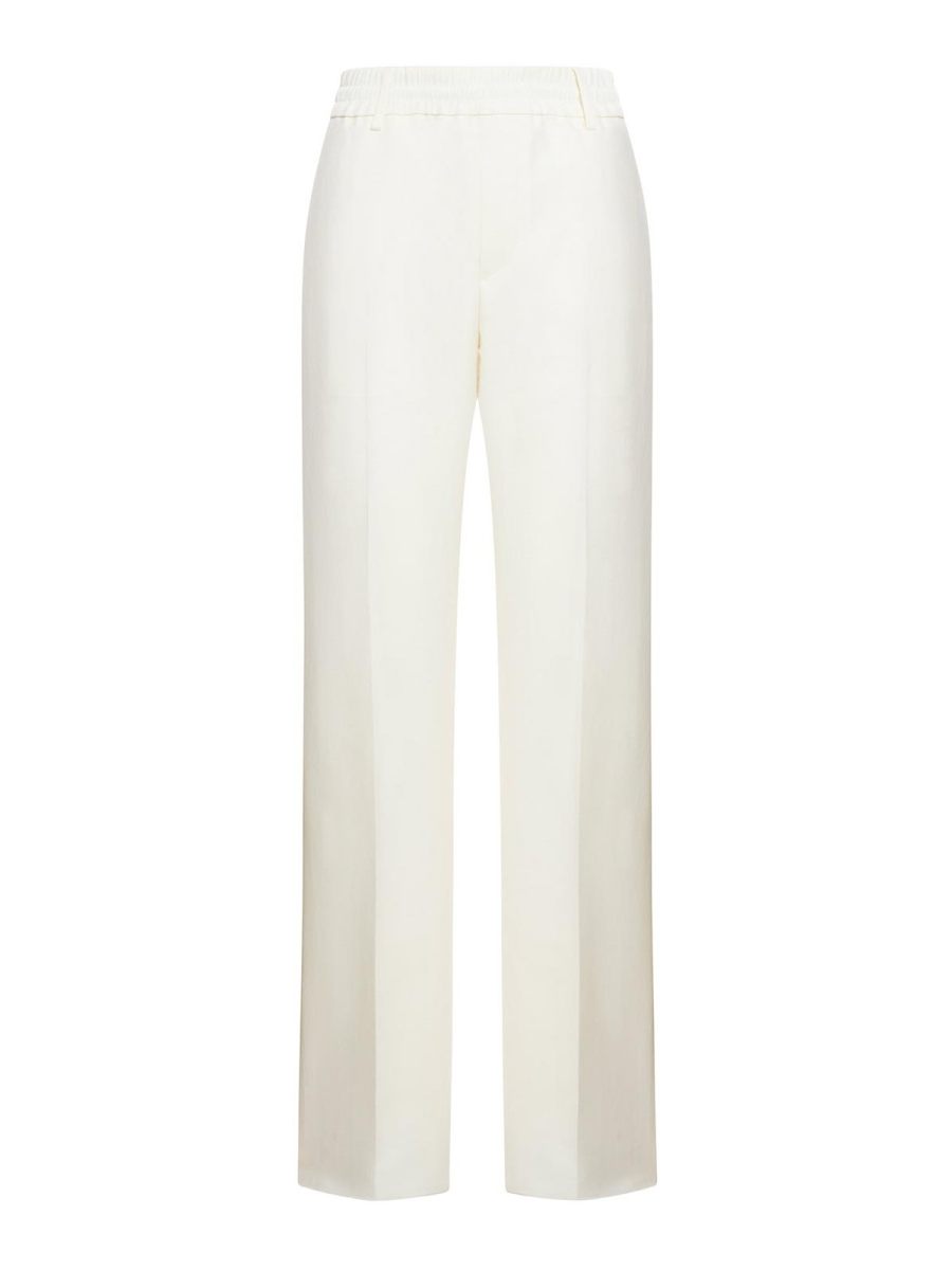 Burberry Pantalons Décontractés - Blanc