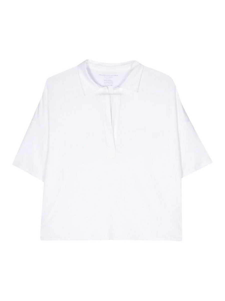 Majestic Filatures Polo - Blanc