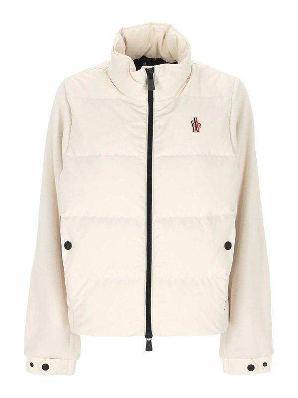 Moncler Blouson Rembourré - Crème