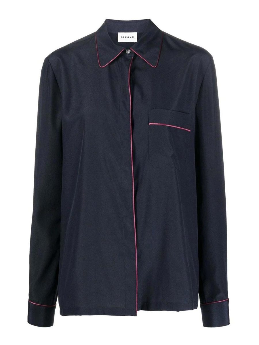 P. A.R. O.S. H. Chemise - Bleu Foncé