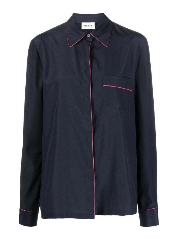 P. A.R. O.S. H. Chemise - Bleu Foncé